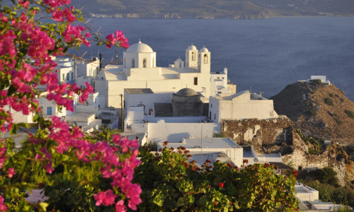 Veduta di Plaka dal Kastro