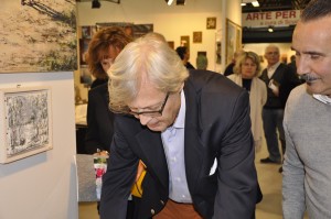 Dedica scritta da Vittorio Sgarbi