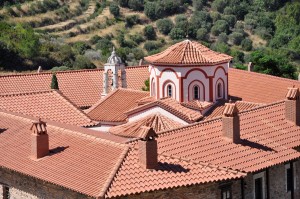 Megali Panagias visto dall'alto